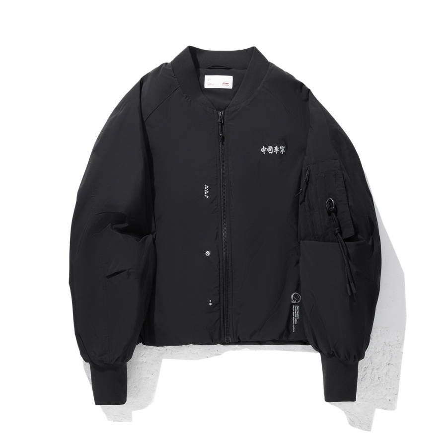 Li-Ning Li Ning Puffer Jackets Women's Caviar Black Moderate