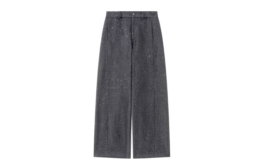 F426 Casual Pants Unisex Moderate Wide Leg Pants