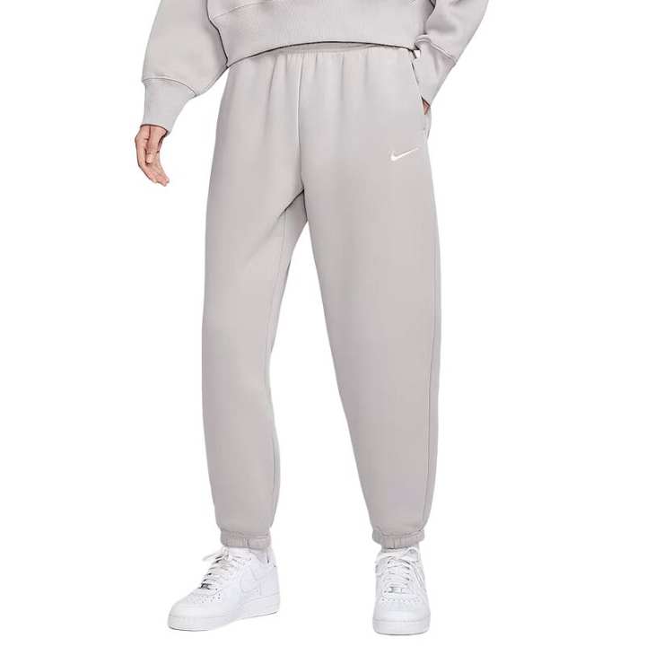 Nike Nike Running Fleece Lined Lace Up Elastic Cuff Loose Fit Knitted Sweatpants Women's
