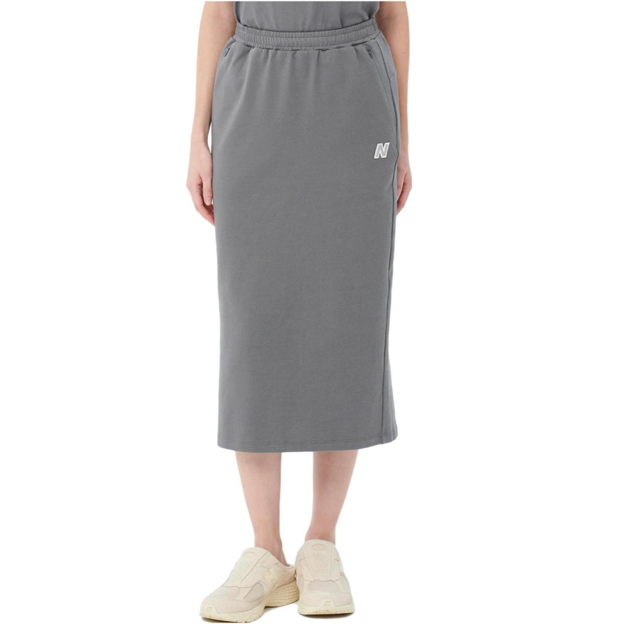 New Balance New Balance Casual Long Skirts Women's Gray Moderate Mid Length Other