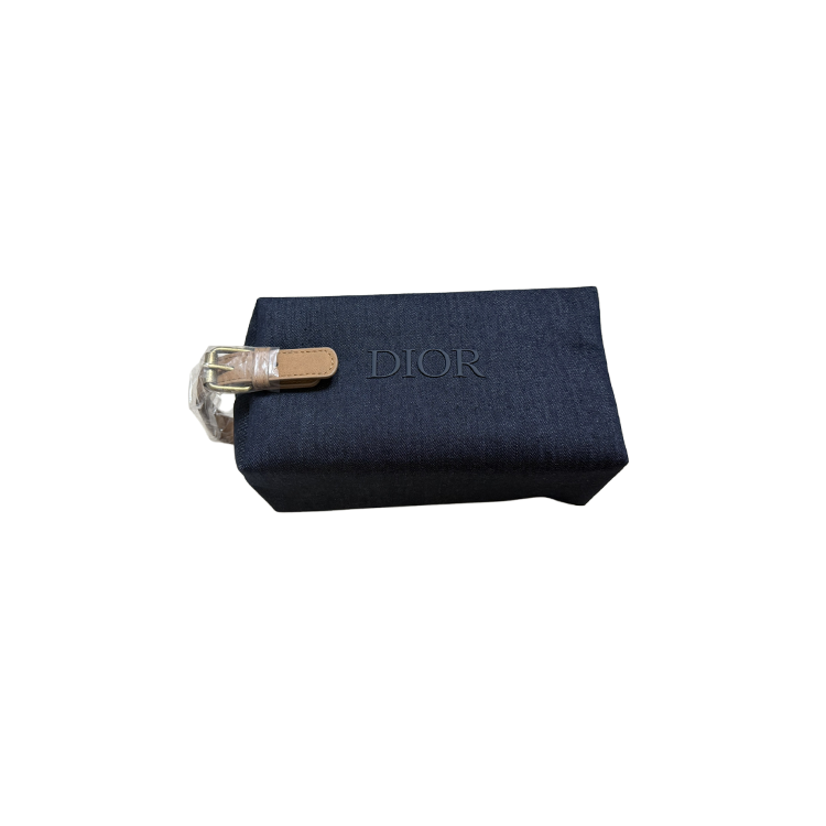DIOR Denim Fabric Makeup Bags Portable Storage Qixi Festival Valentine's Day Gift