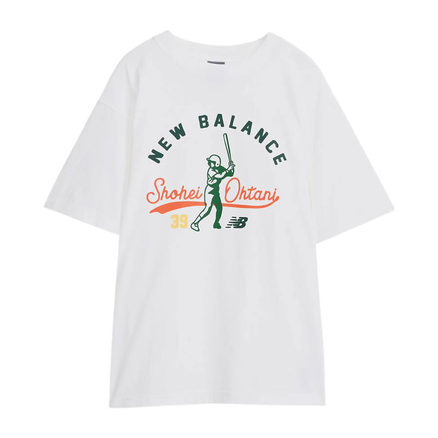 New Balance New Balance T Shirts Men's White Crew Neck