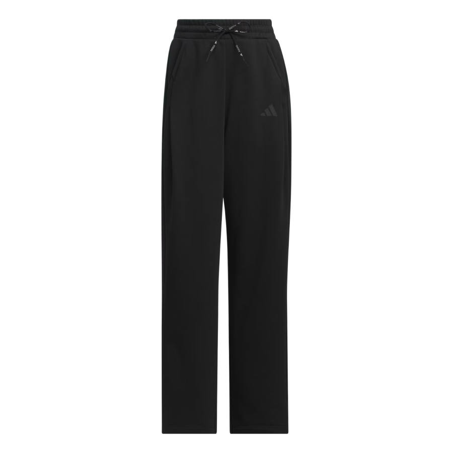 Adidas Adidas Casual Pants Women's Black Moderate Wide Leg Pants