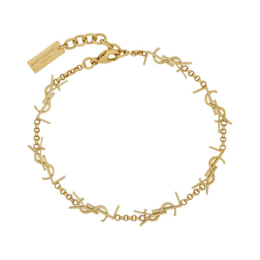 SAINT LAURENT SAINT LAURENT Cassandre Chained Bracelet