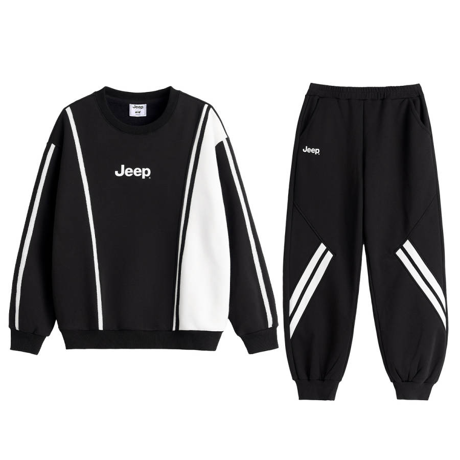 Jeep Kids Casual Sportswear Crew Neck Moderate