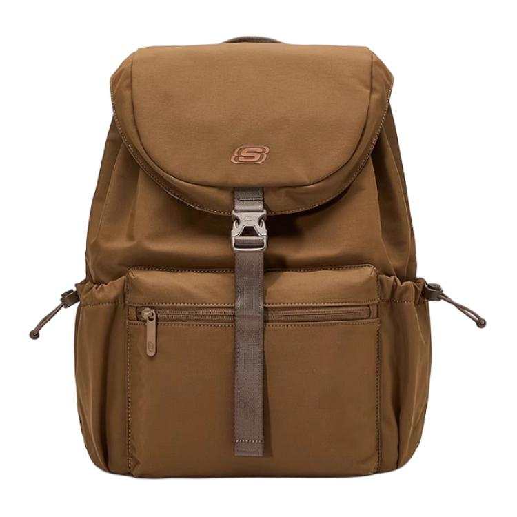 Skechers Fabric Backpack Unisex Dark Brown