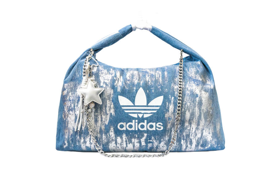 Adidas Originals Trefoil Originals Cotton Handbag Regular Unisex Blue