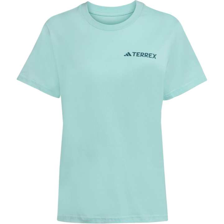 Adidas Adidas Terrex T Shirts Women's Blue Crew Neck