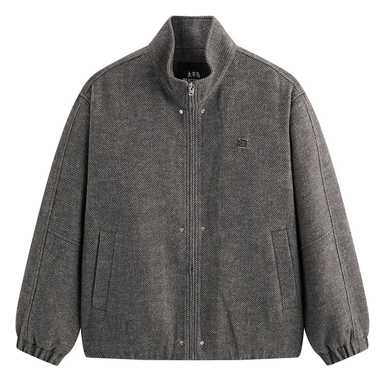 PEACEBIRD MEN Jackets Men's Brown, Batch 1 Lapel Moderate Other