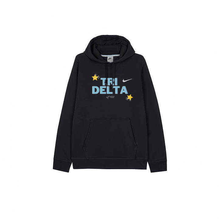 Nike Nike Sweatshirts Men's Black Hooded Thickened Regular