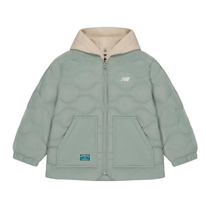 New Balance New Balance Kids Down Jackets Hooded Moderate