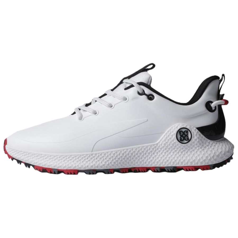 GFORE Cushioning Abrasion Resistant Cushioning, Wear Resistant Low top Golf Shoes Men's White
