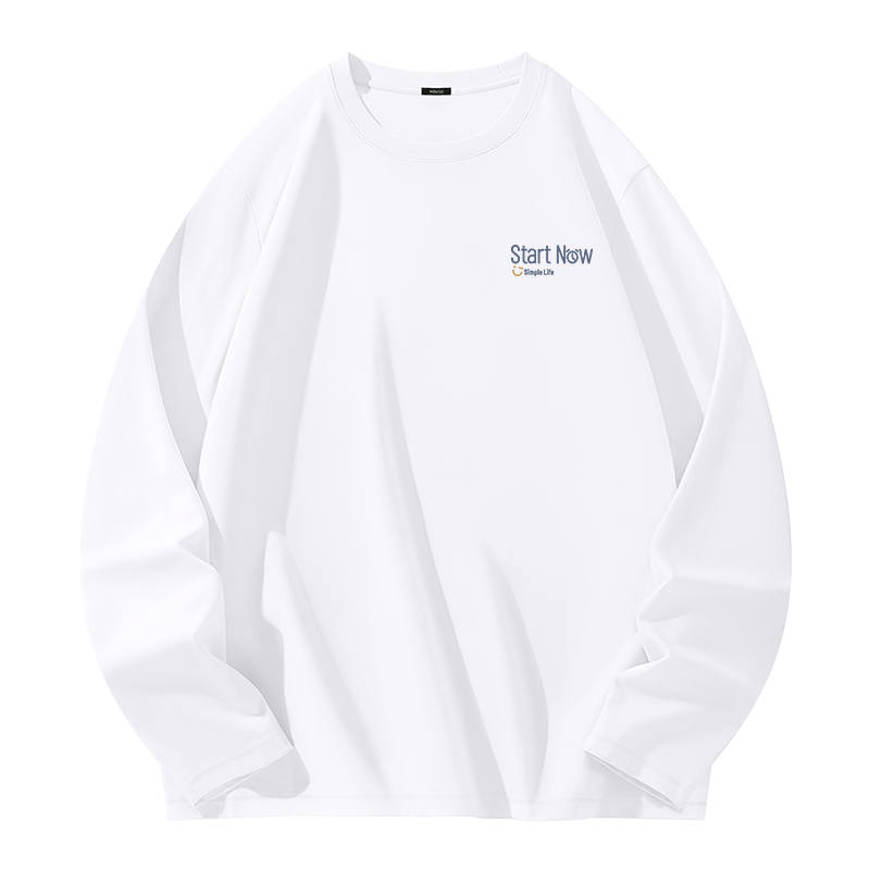 MINISO T Shirts Unisex Crew Neck Moderate Heavyweight