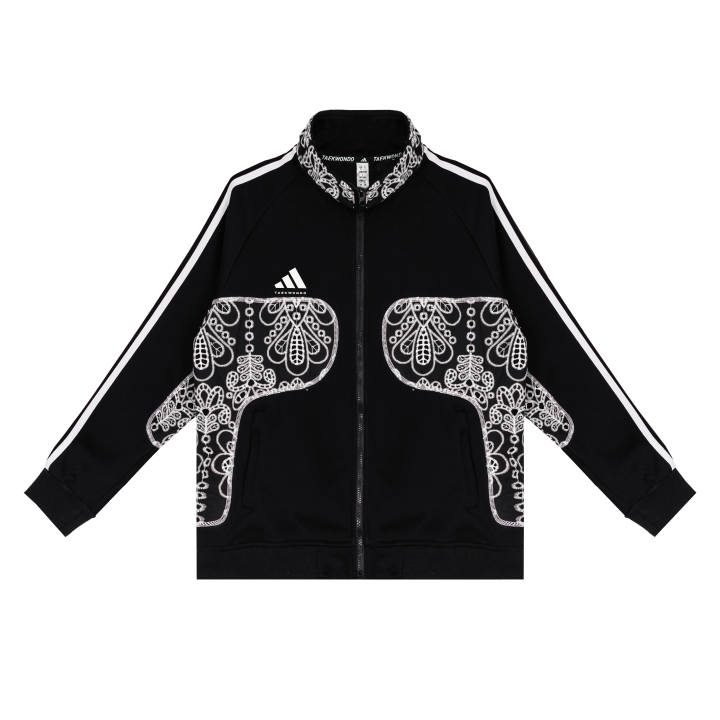 Adidas Adidas Jackets Unisex Black Crew Neck Moderate Workwear
