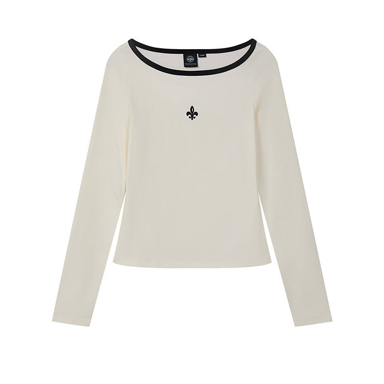 Palladium T Shirts Women's Boat Neck Moderate