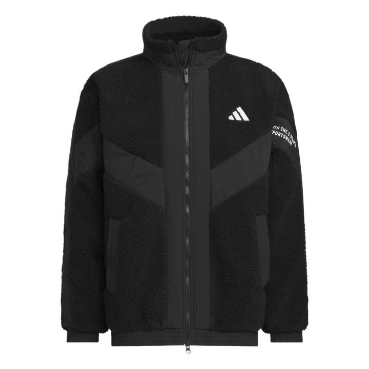 Adidas Adidas Warding Jackets Men's Black Stand Collar Moderate Other