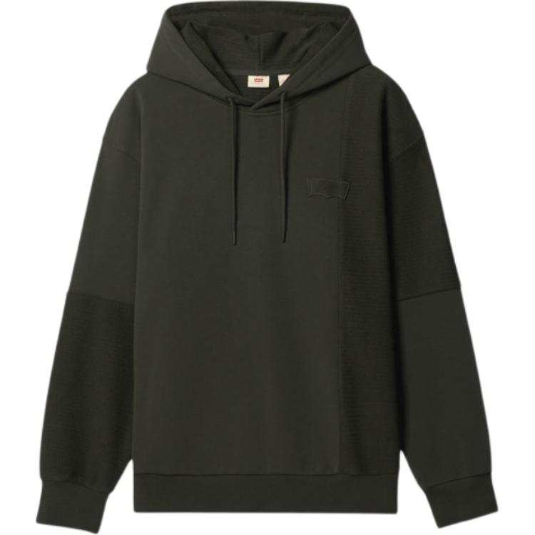 Levis Levis Sweatshirts Men's Smoke Black Hooded Moderate Regular