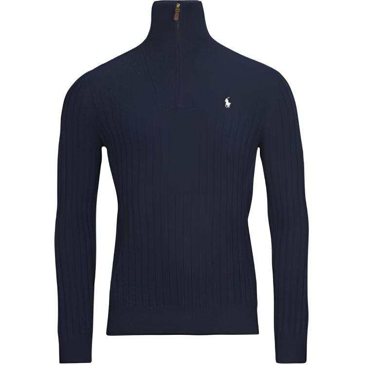 Polo Ralph Lauren Logo Embroidered Half Zip Jumper