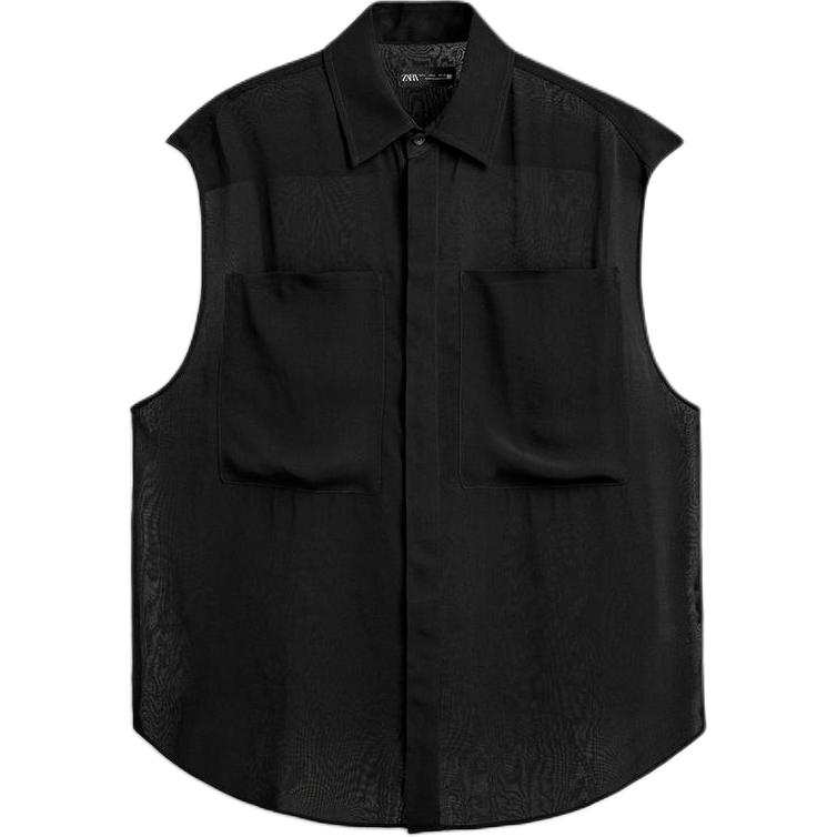 ZARA Shirts Men's Black Moderate