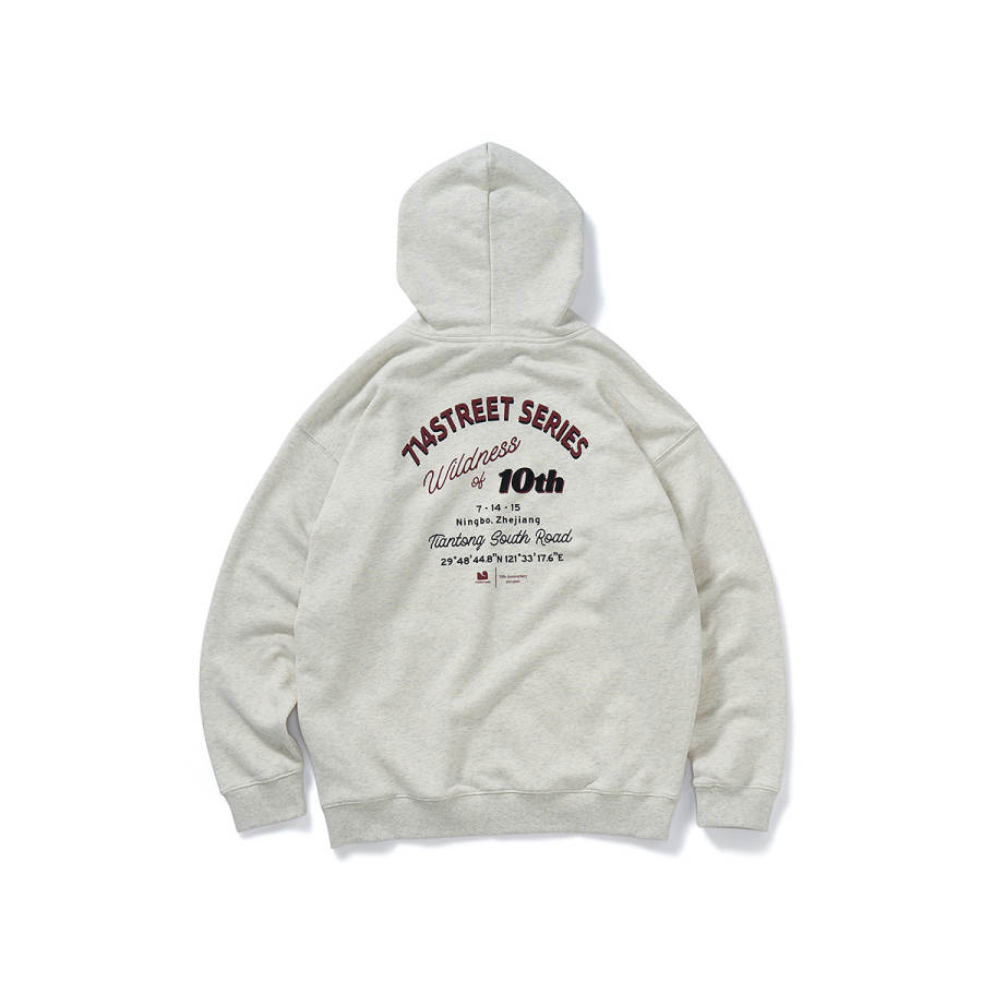 714STREET Sweatshirts Unisex Hooded Moderate Cardigan