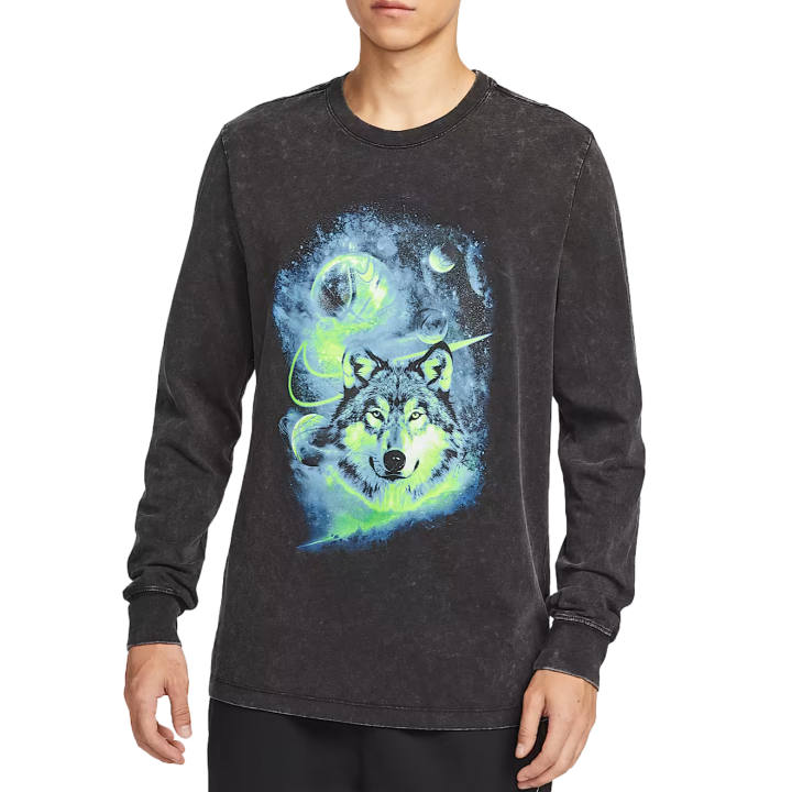 Nike Nike T Shirts Men's Black Crew Neck Moderate