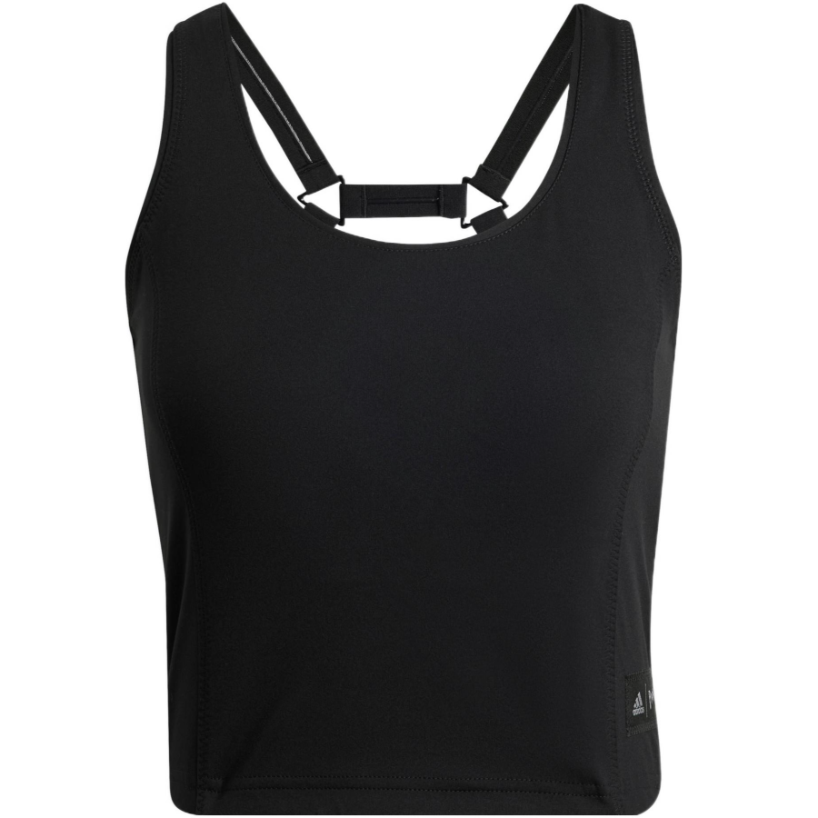 Adidas Adidas Sleeveless Sports Shirts Women's Black Other