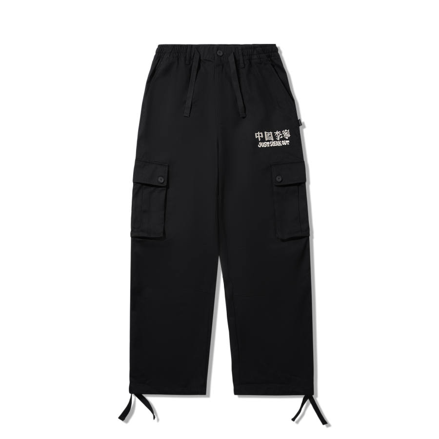 Li-Ning Li Ning Casual Pants Men's Standard Black Moderate Straight Fit Pants