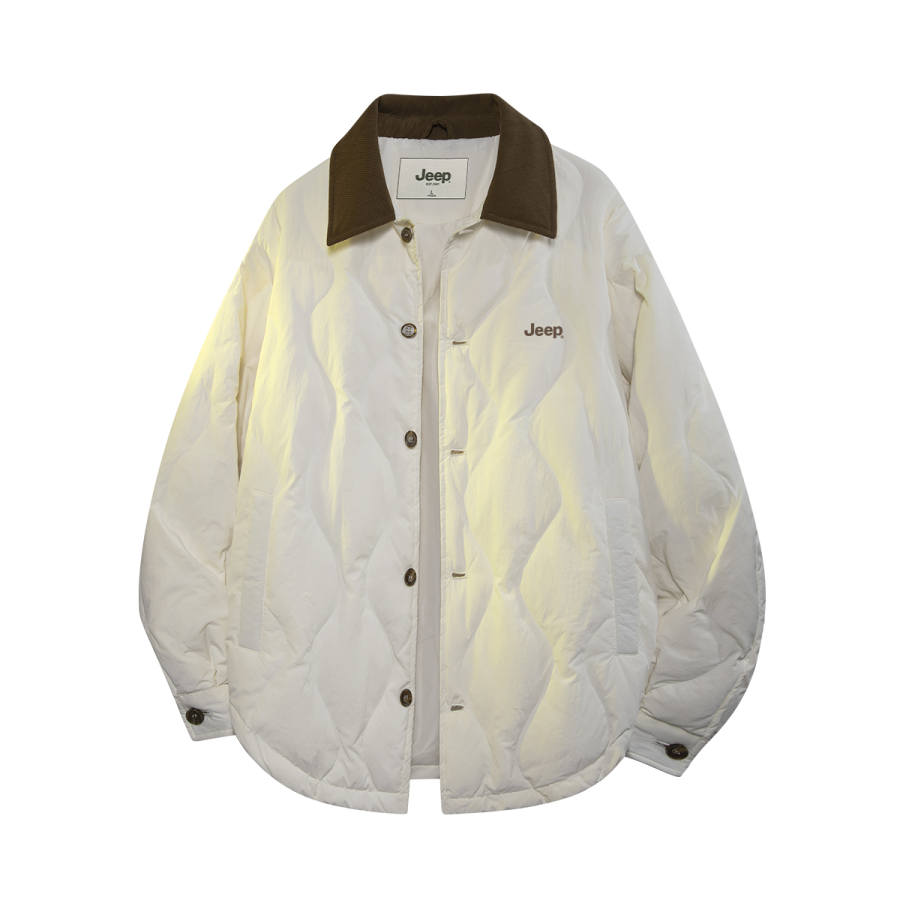 Jeep Jeep Down Jackets Unisex Lapel Lightweight Down Jacket