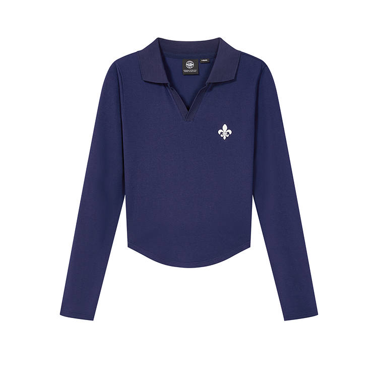Palladium T Shirts Women's Lapel Moderate Nipped In Waist
