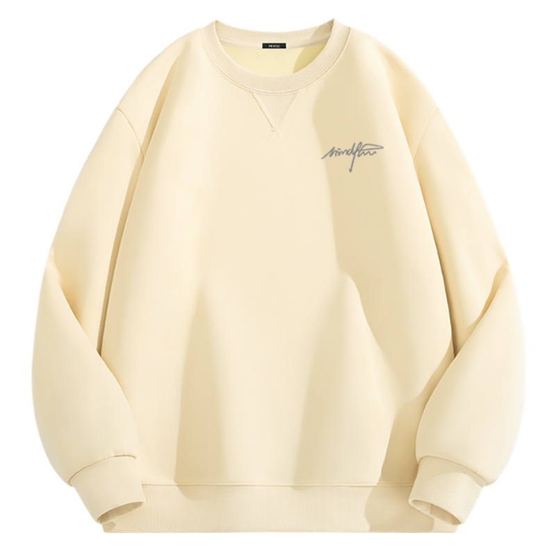 MINISO MINISO Sweatshirts Unisex Crew Neck Thickened Regular