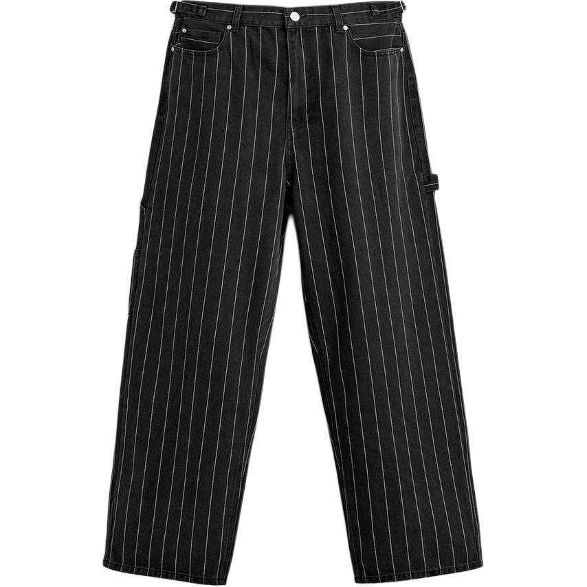 ZARA Casual Pants Men's Black Moderate Straight Fit Pants
