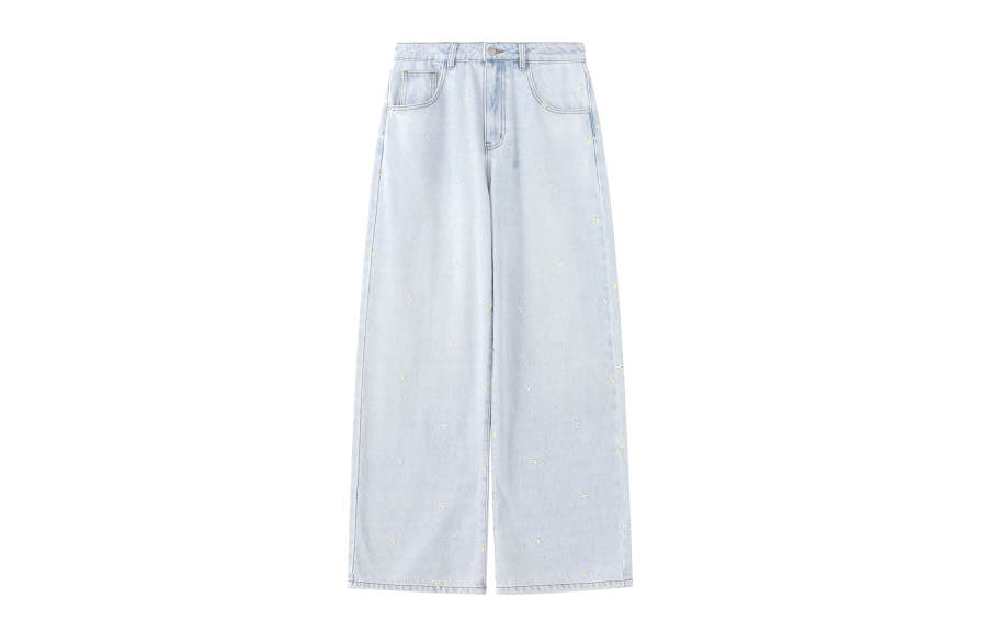 F426 Jeans Women's Moderate Wide Leg Pants