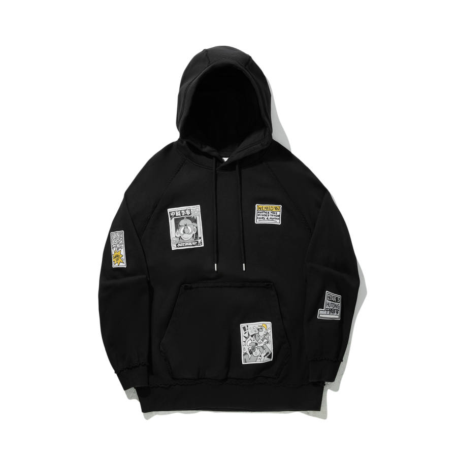 Li-Ning Li Ning Sweatshirts Men's Black Hooded Moderate