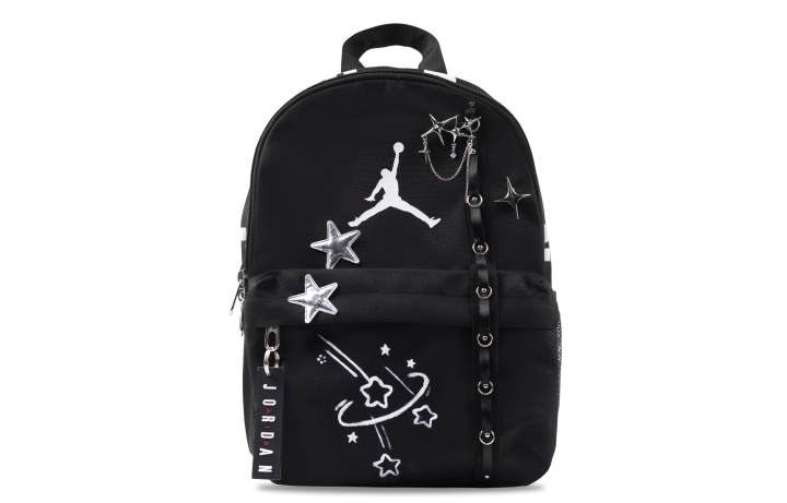 Jordan Jordan Polyester Backpack Regular Men's Black White