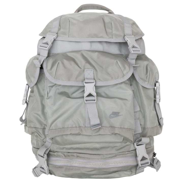 Nike Nike Nylon Backpack Unisex Light Gray