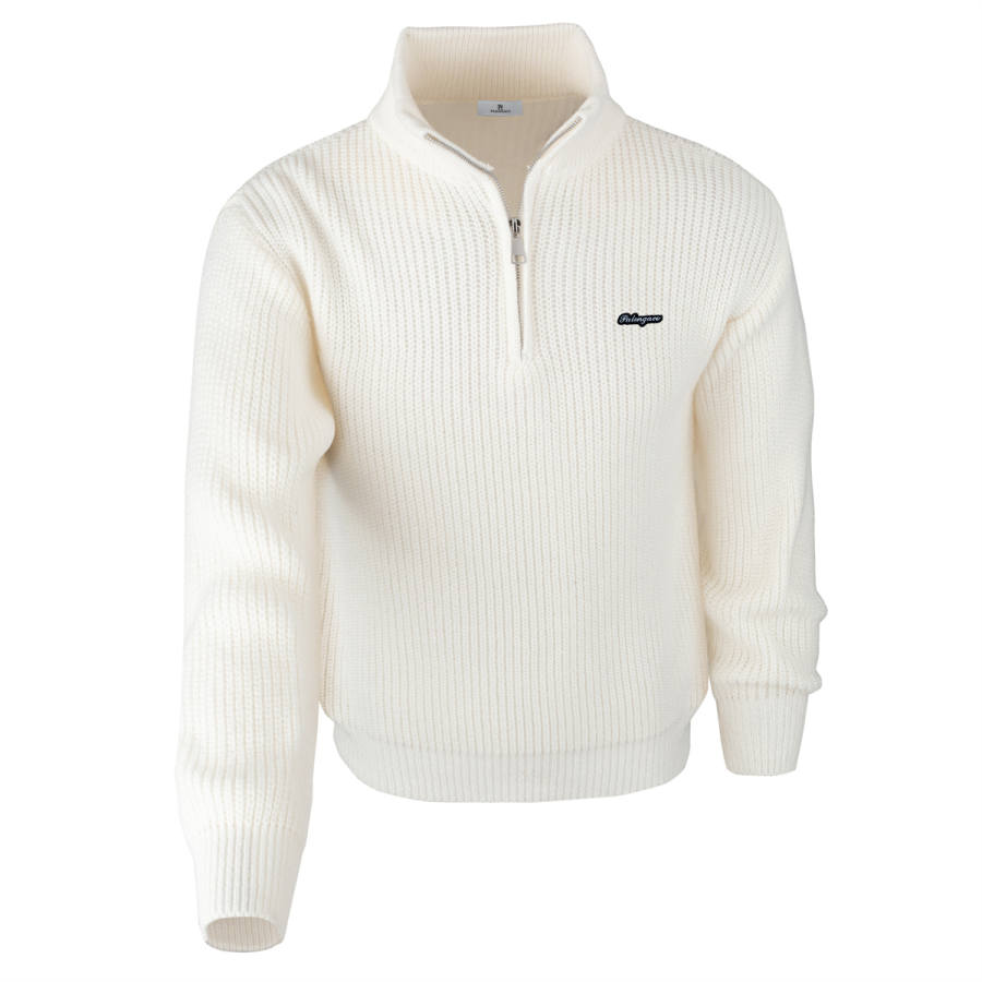PAL ONGACO Sweaters Unisex Stand Collar Moderate