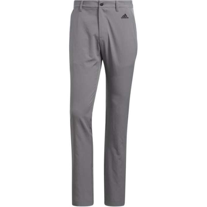 Adidas Adidas Casual Pants Men's Medium Gray Moderate Straight Fit Pants