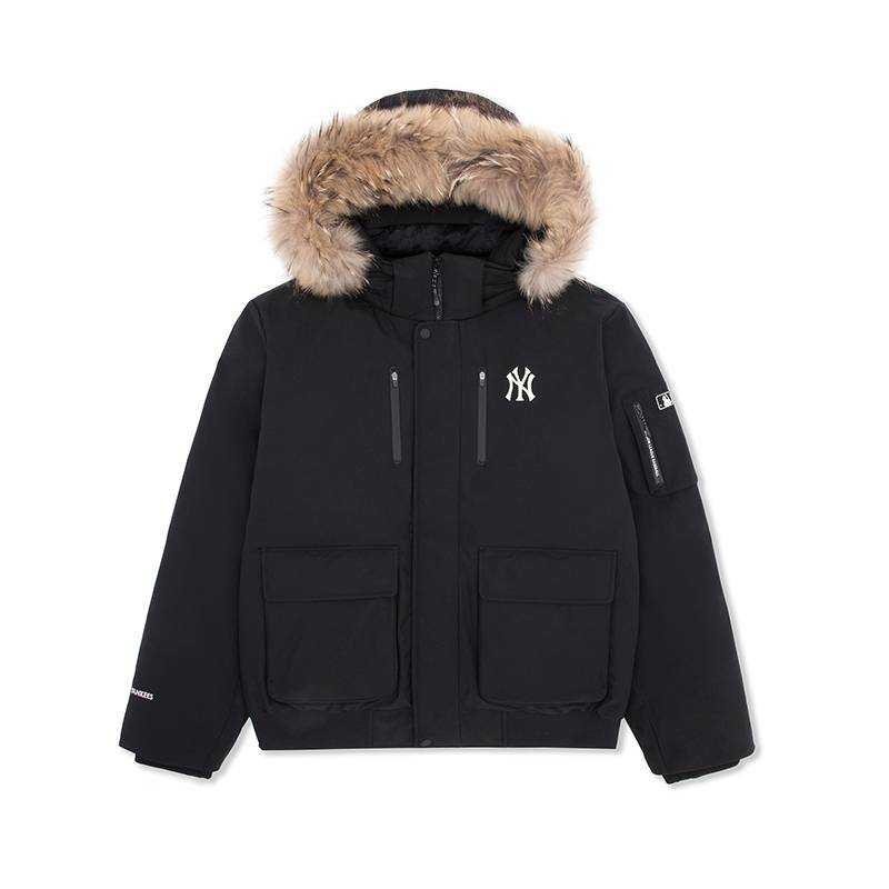 MLB New York Yankees Down Jacket Unisex New York Yankees/Black