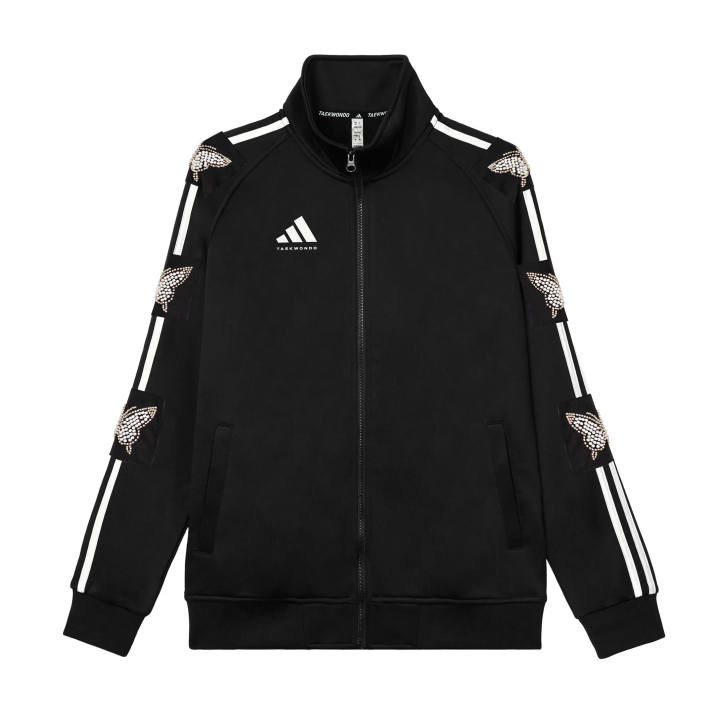 Adidas Adidas Jackets Unisex Black Stand Collar Moderate Workwear