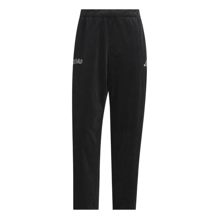 Adidas Adidas Casual Pants Men's Black Moderate Straight Fit Pants