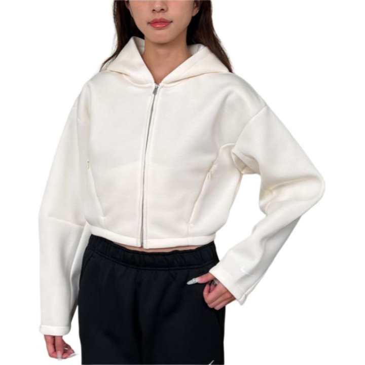 Nike Nike Jackets Women's White Hooded Moderate Other