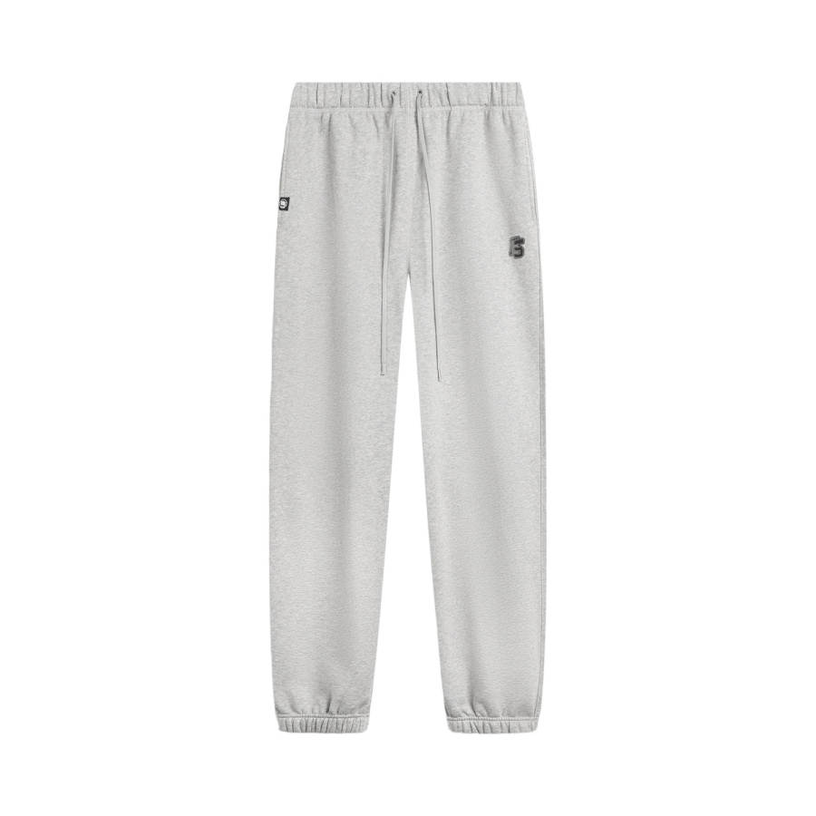 Li-Ning Li Ning BADFIVE Fleece Lined Thermal Fashion Versatile Loose Fit Stitching Sweatpants Men's