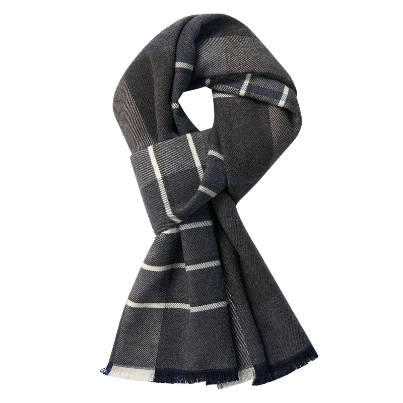 SEPTWOLVES SEPTWOLVES Polyester Knit Scarves Unisex
