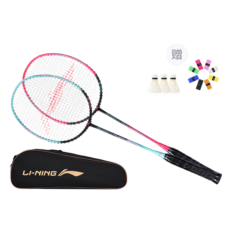 Li-Ning Li Ning Sharp Shadow EX LIGHT EX Badminton Rackets Offensive Type Heavy Head, Stiff Shaft Entry level 675mm