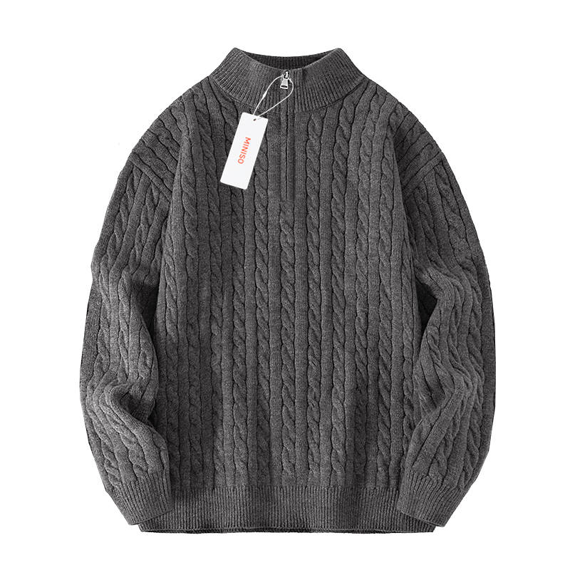 MINISO MINISO Knitwear Unisex Half Open Collar Thickened Other
