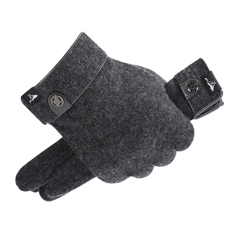 SEPTWOLVES SEPTWOLVES Riding Gear Thermal Touchscreen Motorcycle Abrasion Resistant Fleece Lined Cold Resistant Thickened