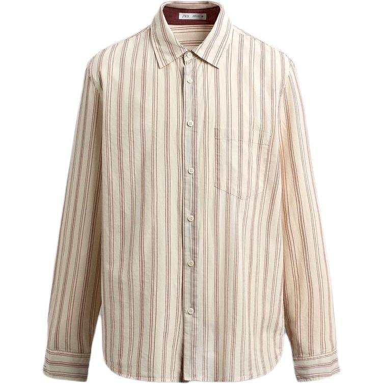 ZARA Shirts Men's Oyster White Moderate