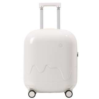 Lie North ABS+PC Suitcase Luggage 20 Inch, 24 Inch, 28 Inch Unisex White/Pink/Green/Yellow