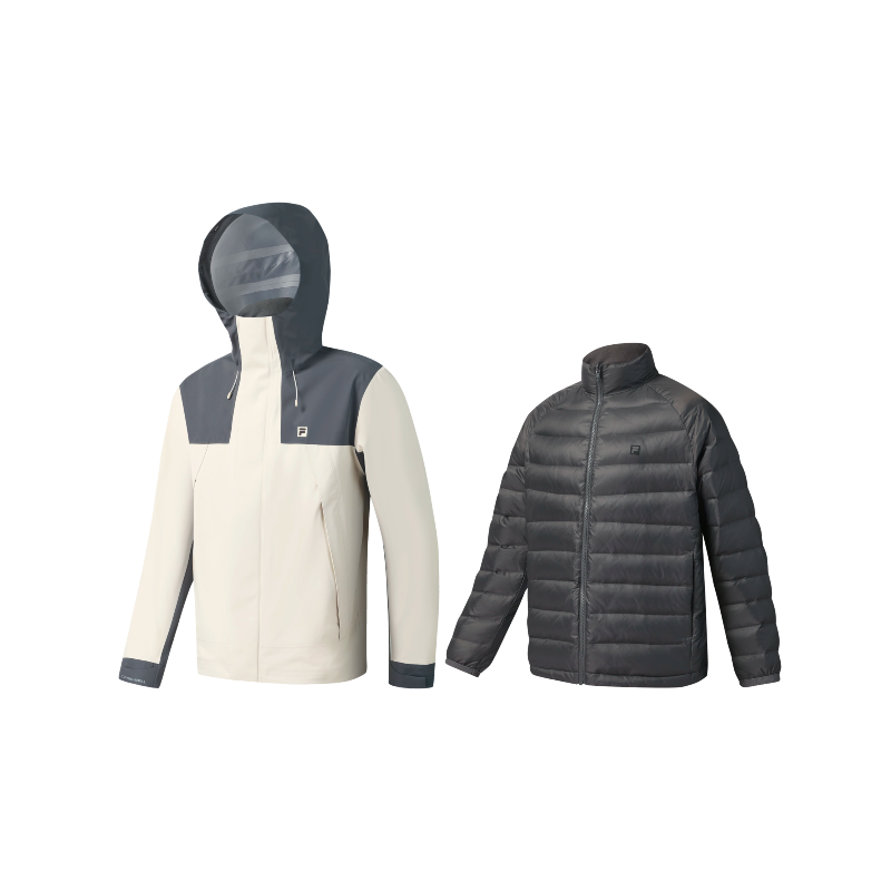 FILA Fitness Waterproof, Windproof, Breathable, And Thermal Windbreaker Jacket Unisex