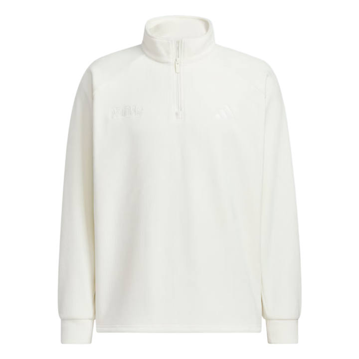 Adidas Adidas Sweatshirts Men's Jade White Stand Collar Moderate Regular